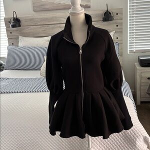 Akira bomber puff sleeve size small mini dress brand new with tags.